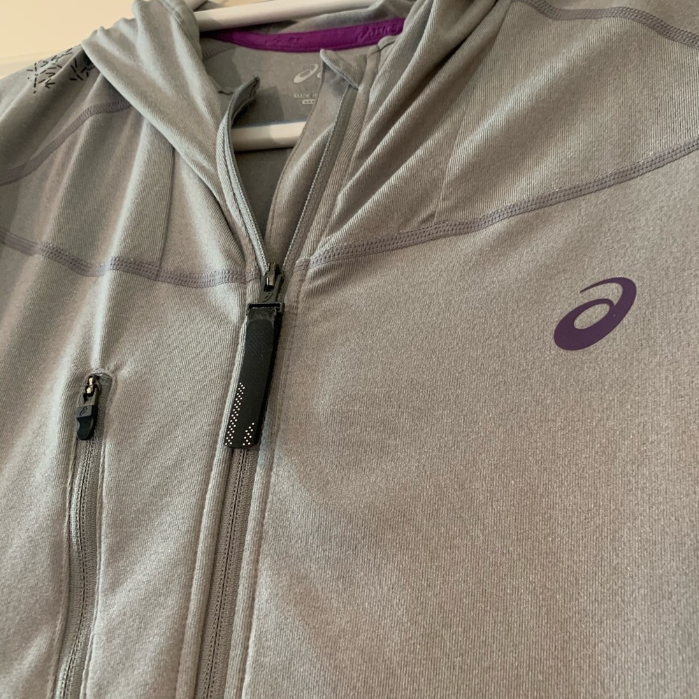 ASICS gray jacket - Picture 3 of 6